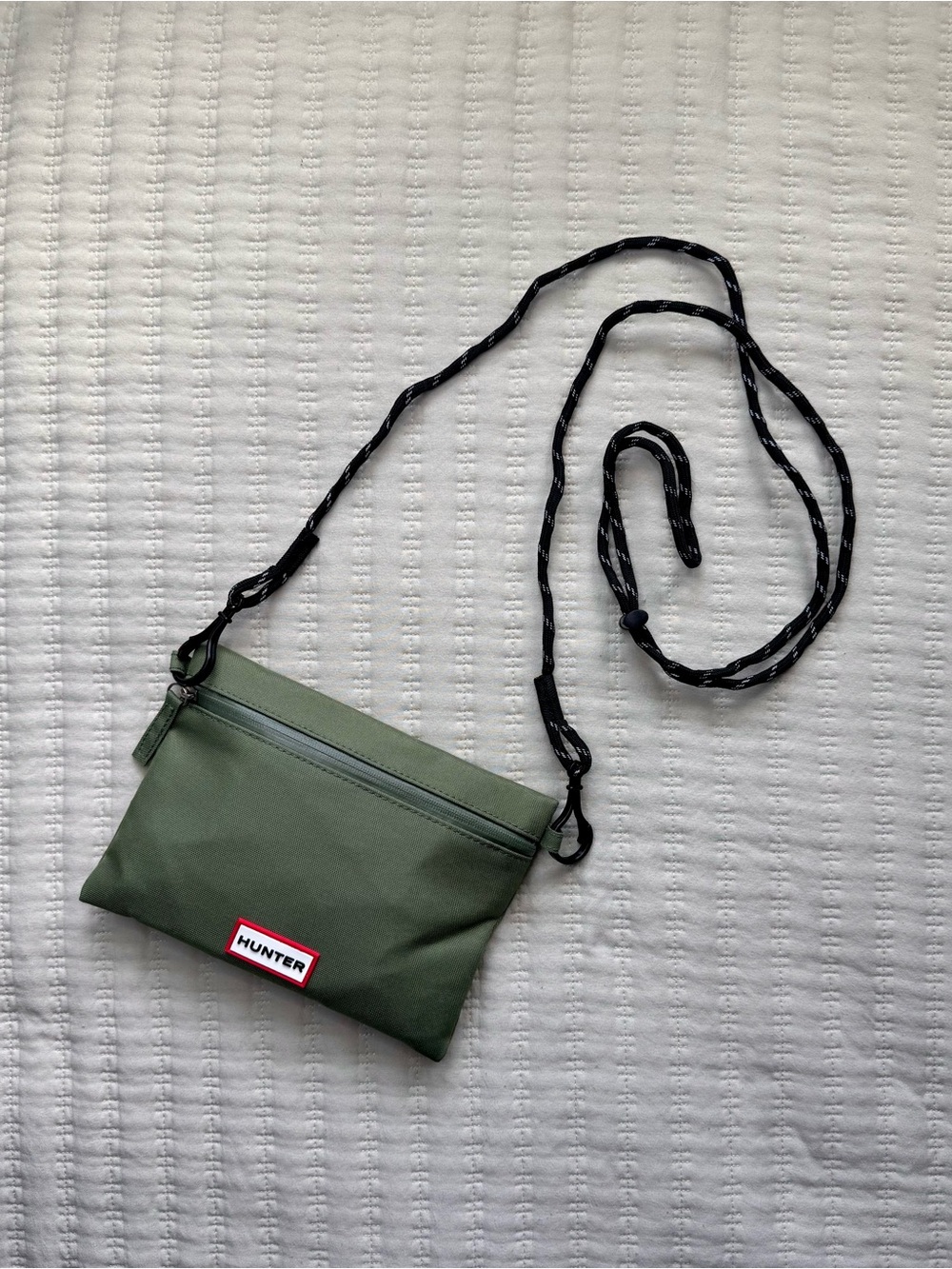 Hunter x Eva Air Olive Green Convertible Crossbody Bag with New Products